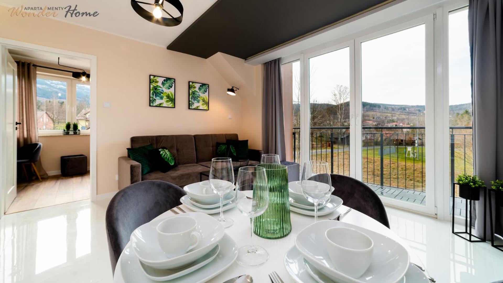 Wonder Home - Apartamenty W Malowniczej Okolicy, Z Balkonami I Widokiem Na Gory Карпач Экстерьер фото